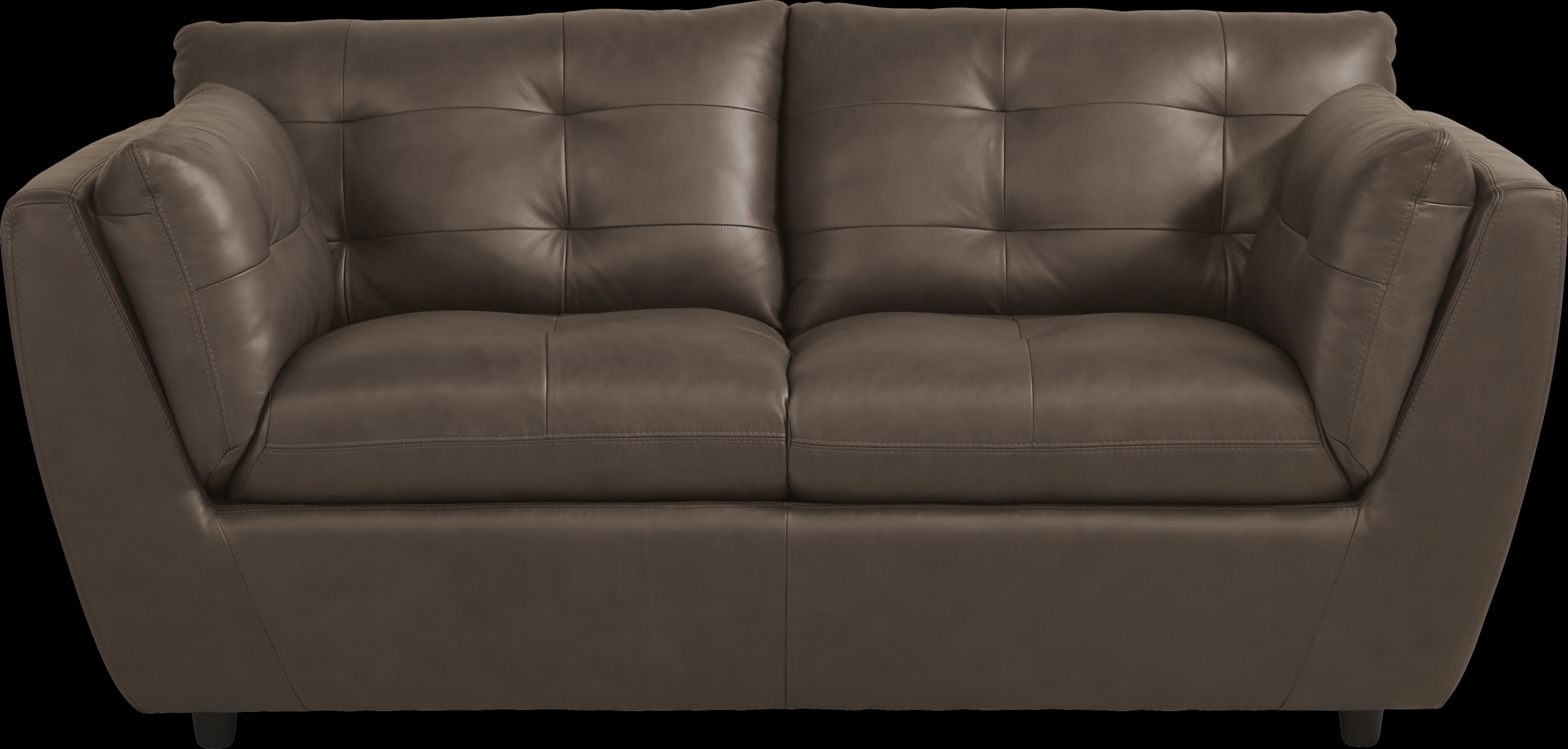 Aragon Brown Leather 6 Pc Living Room - Thumbnail - Image 4