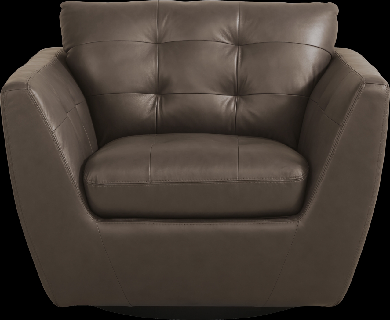 Aragon Brown Leather 6 Pc Living Room - Thumbnail - Image 6