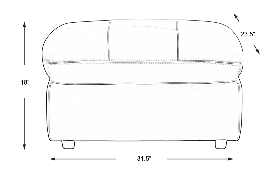 Dimension Image. Please refer to the Dimension Tab on this page for dimension details.