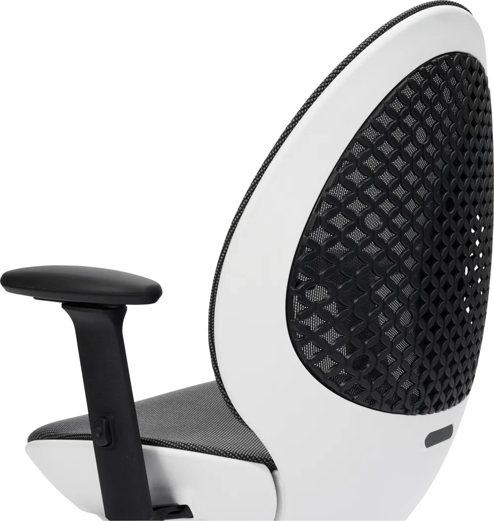 Arakhe White Office Chair - Thumbnail - Image 8