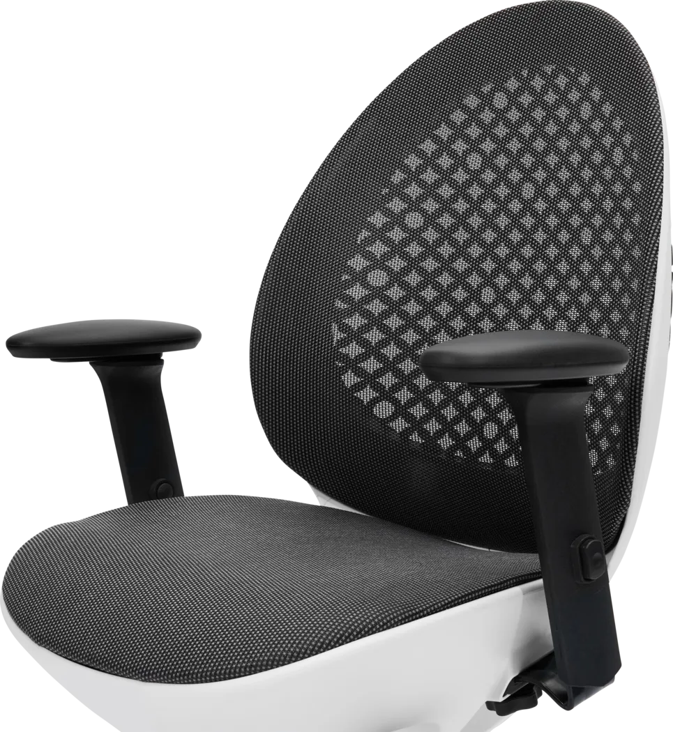 Arakhe White Office Chair - Thumbnail - Image 10