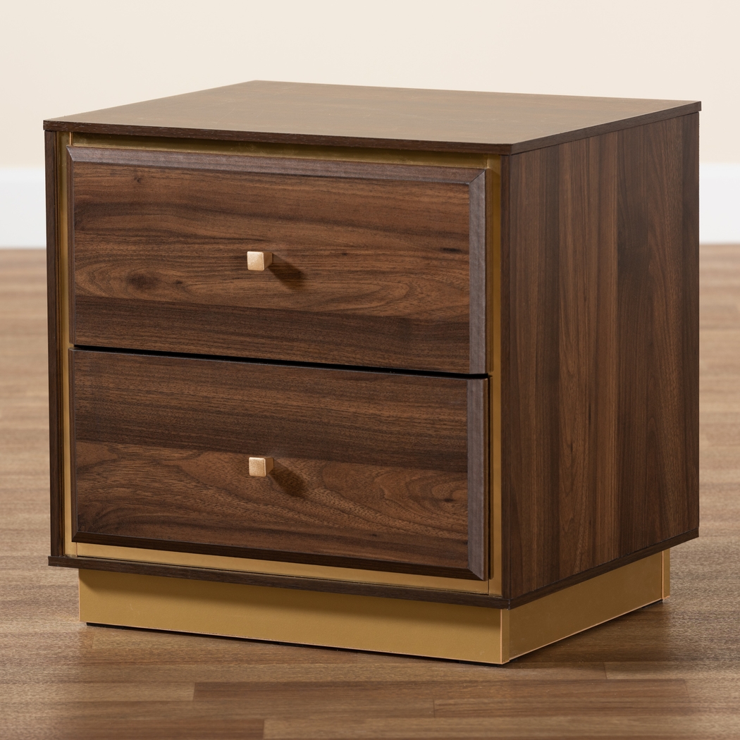 Aralena Brown Nightstand - Thumbnail - Image 9