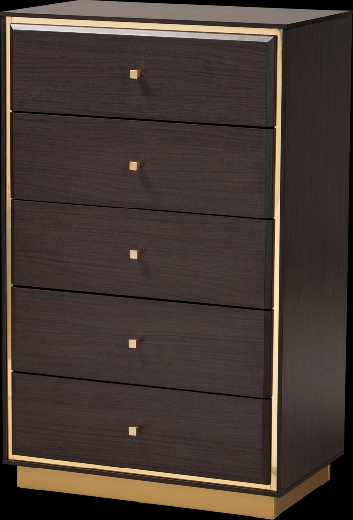 Aralena Dark Brown Chest - Thumbnail - Image 1