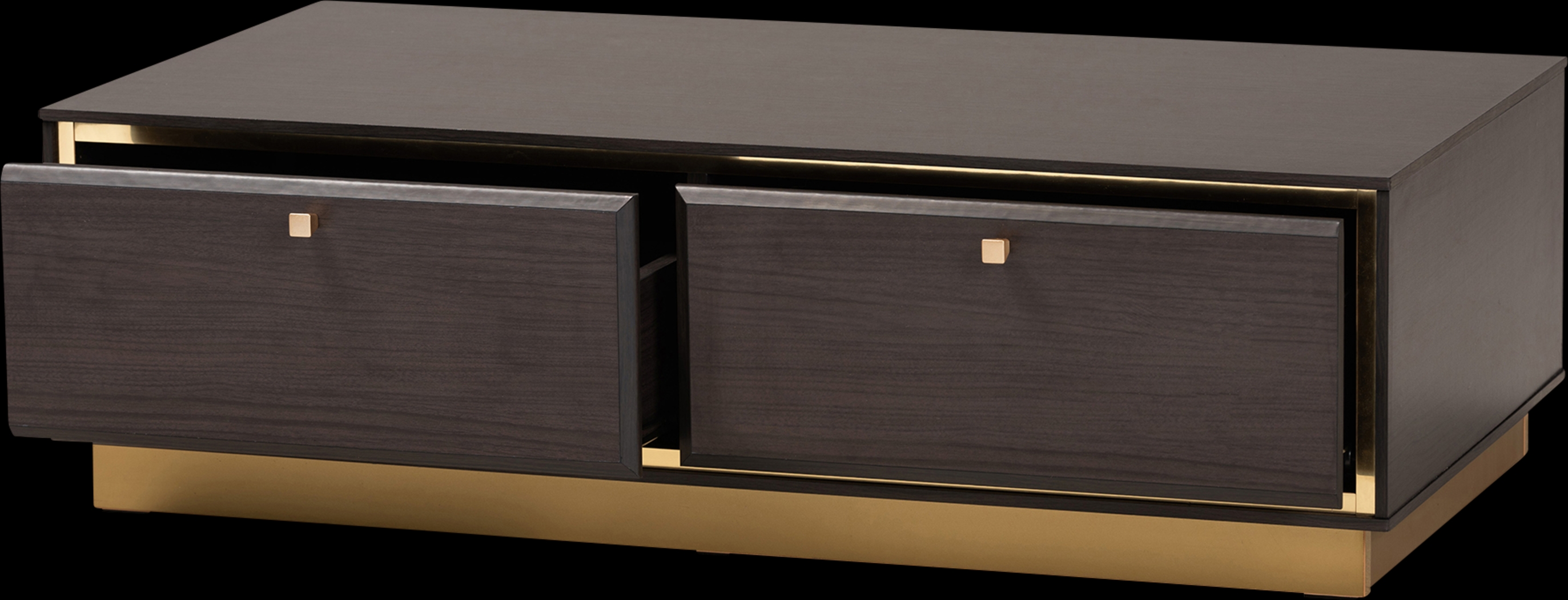 Aralena Dark Brown Cocktail Table - Thumbnail - Image 3