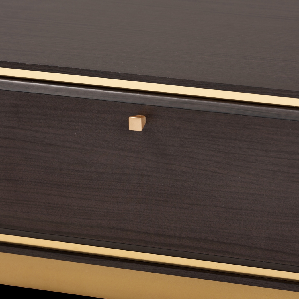 Aralena Dark Brown Cocktail Table - Thumbnail - Image 5