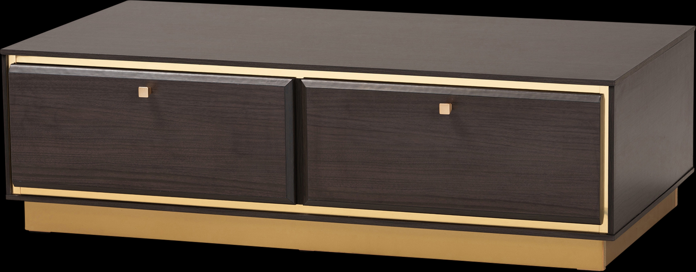 Aralena Dark Brown Cocktail Table - Thumbnail - Image 1