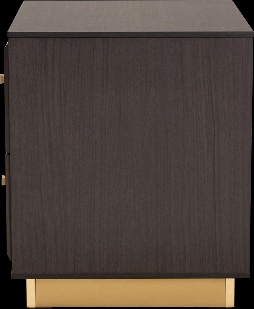 Aralena Dark Brown Nightstand - Thumbnail - Image 5