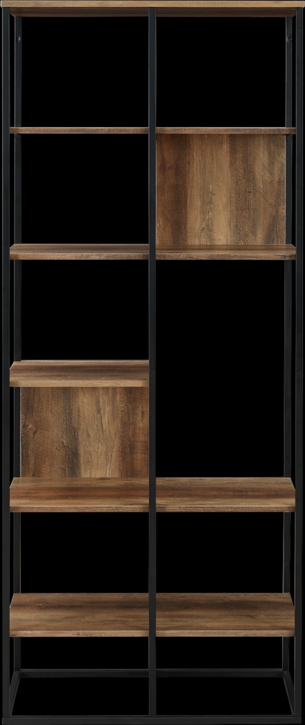 Aralia Brown Bookcase - Thumbnail - Image 2