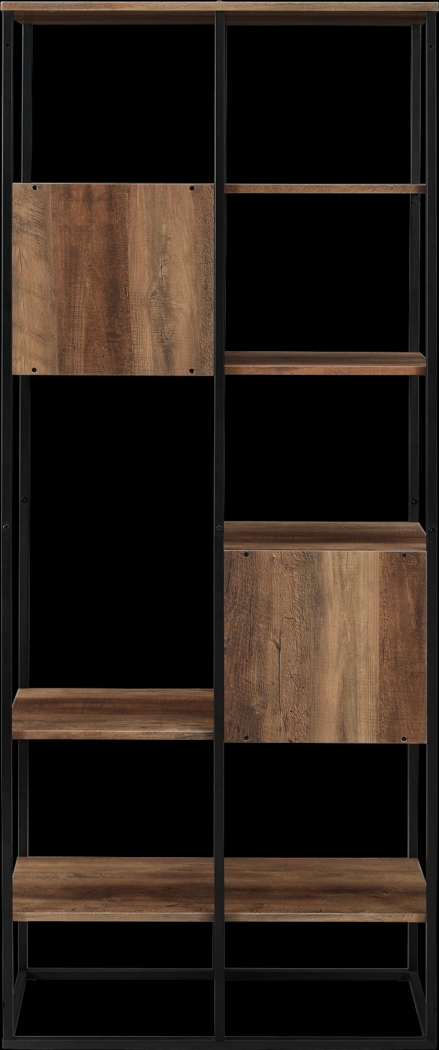 Aralia Brown Bookcase - Thumbnail - Image 3