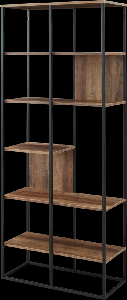 Aralia Brown Bookcase - Thumbnail - Image 1