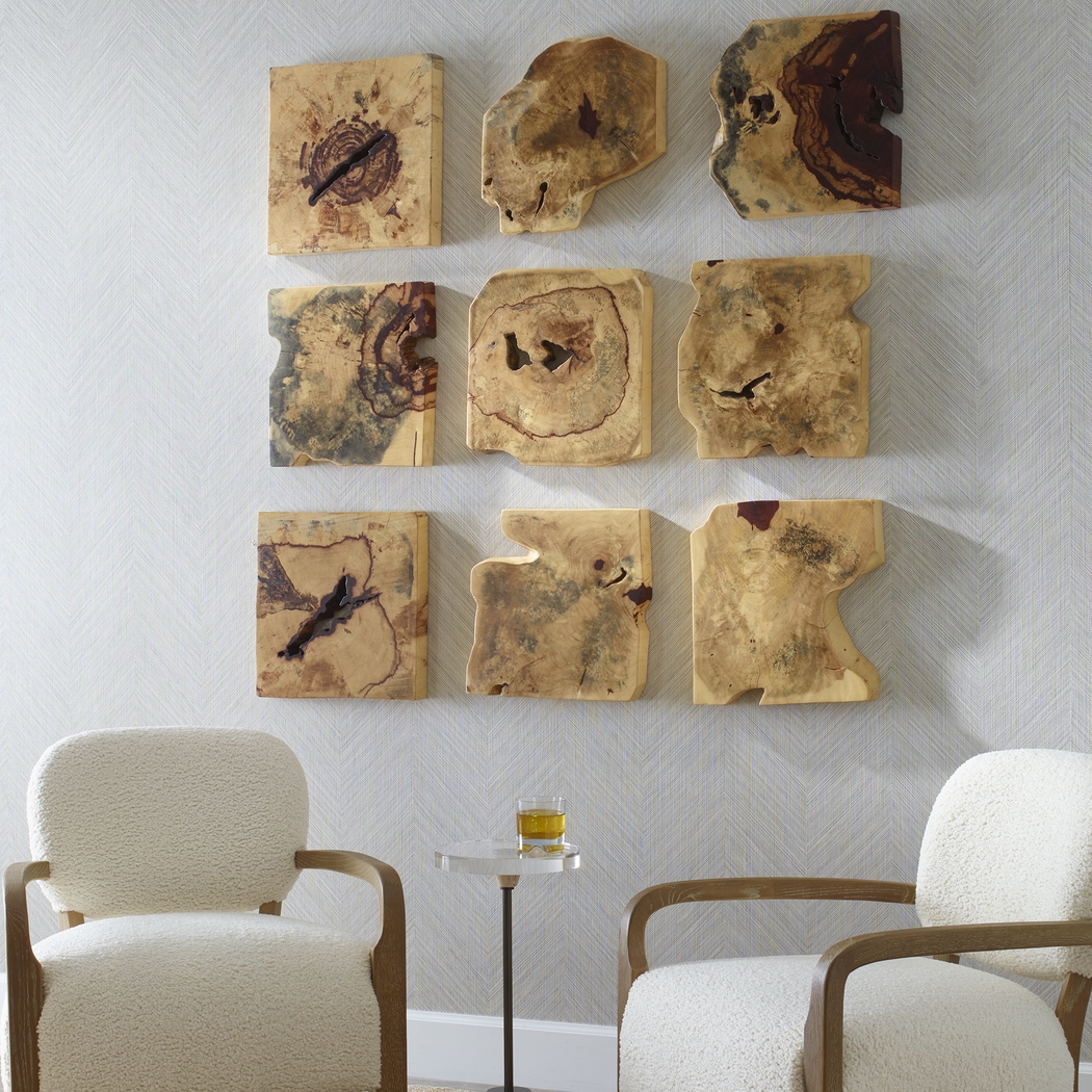 Aramis Brown Wall Decor - Thumbnail - Image 2