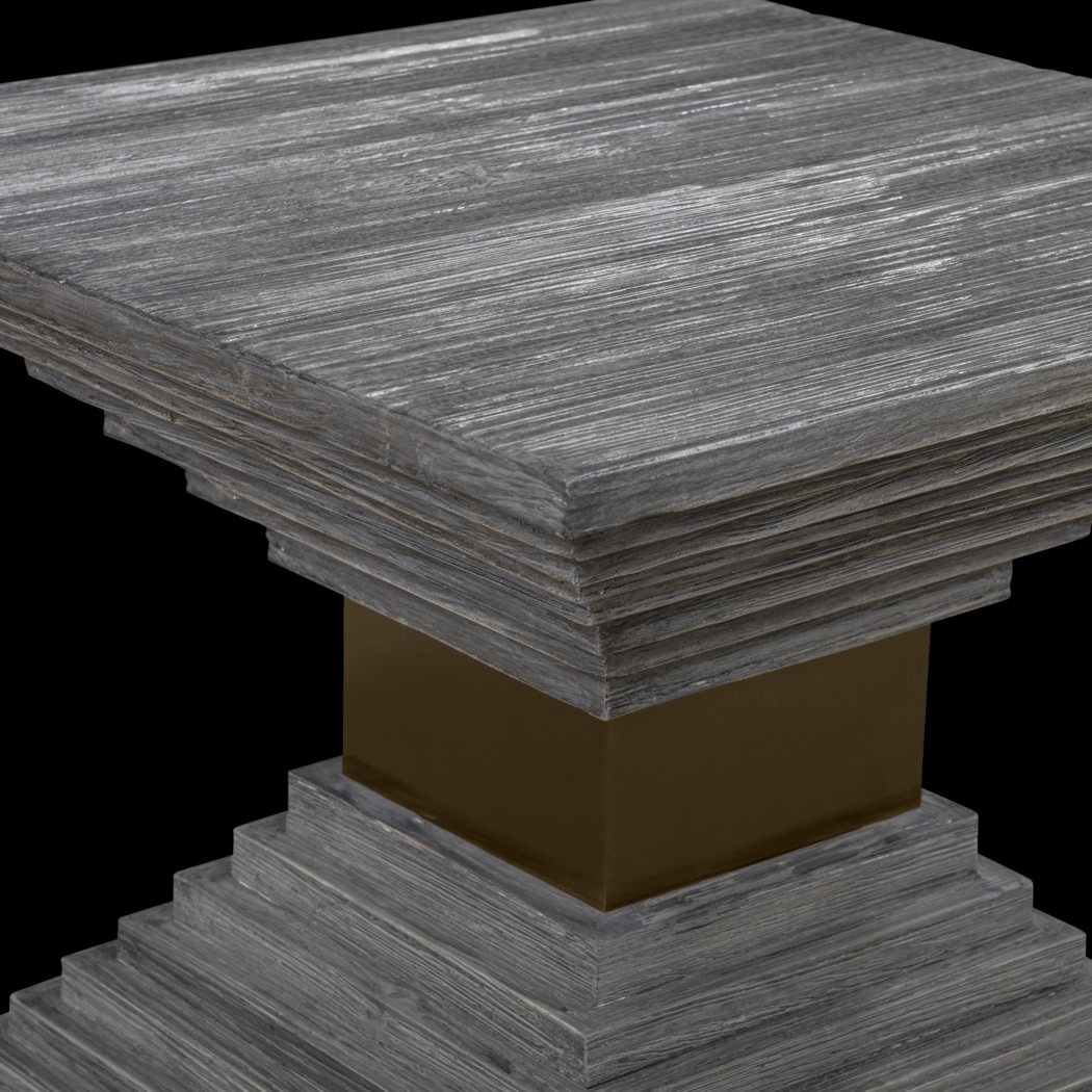 Arank Gray Accent Table - Thumbnail - Image 3