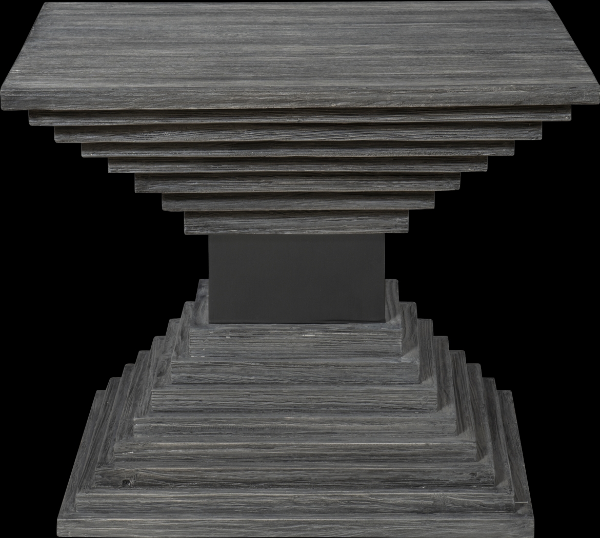 Arank Gray Accent Table - Thumbnail - Image 4