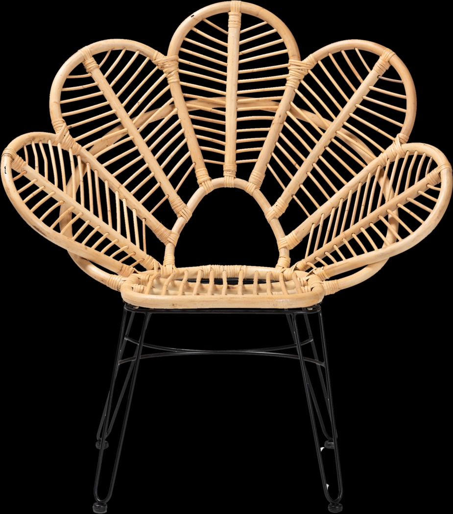 Aranye Brown Accent Chair - Thumbnail - Image 4