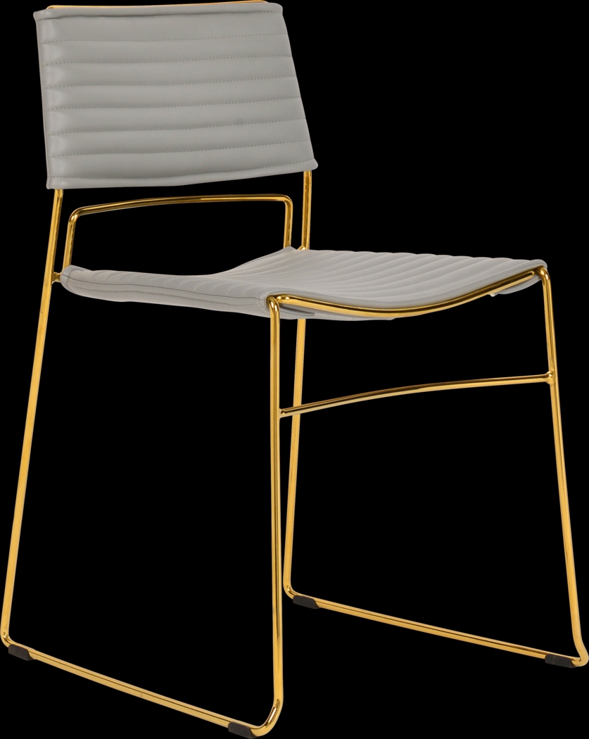 Arapho Gray Dining Chair, Set of 2 - Thumbnail - Image 2