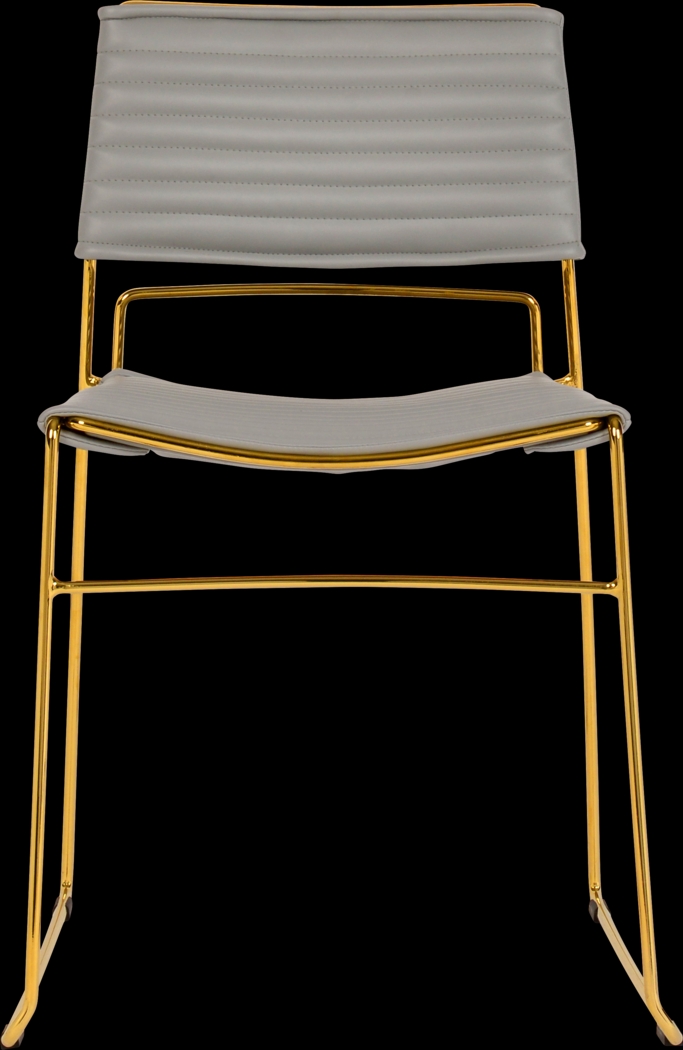 Arapho Gray Dining Chair, Set of 2 - Thumbnail - Image 3