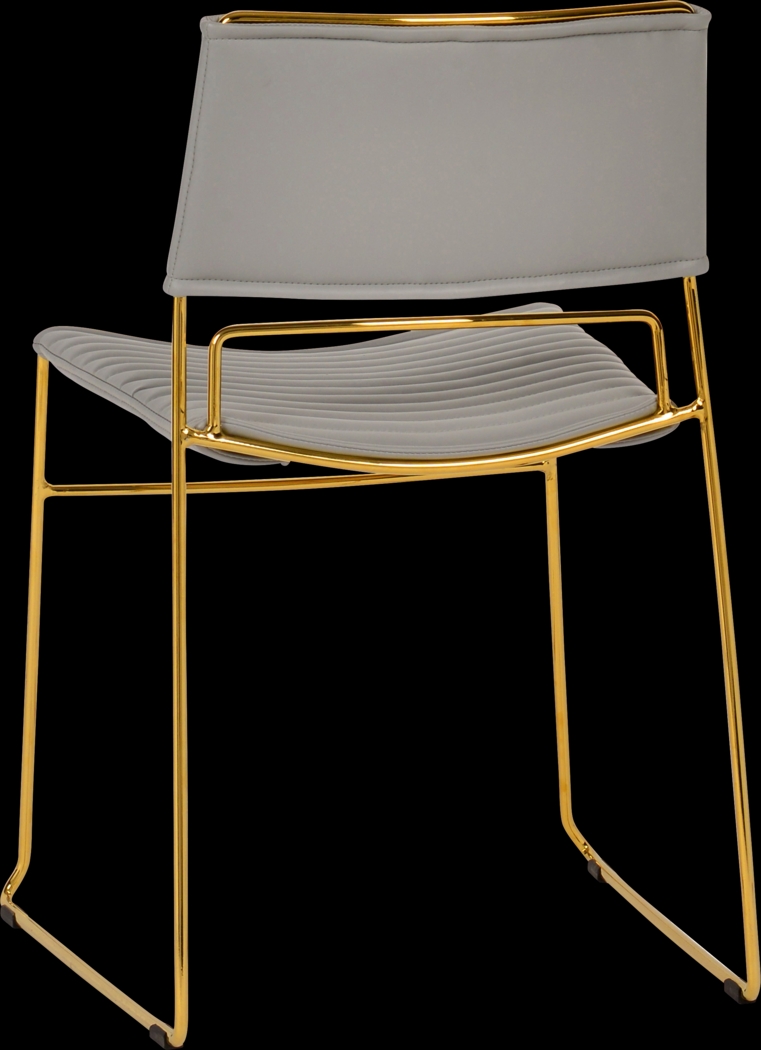 Arapho Gray Dining Chair, Set of 2 - Thumbnail - Image 5