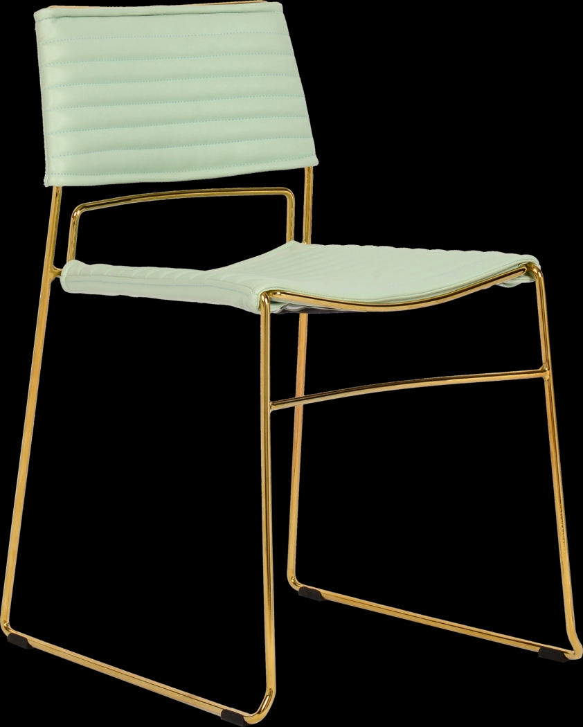 Arapho Green Dining Chair, Set of 2 - Thumbnail - Image 2