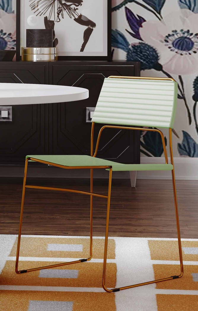 Arapho Green Dining Chair, Set of 2 - Thumbnail - Image 8