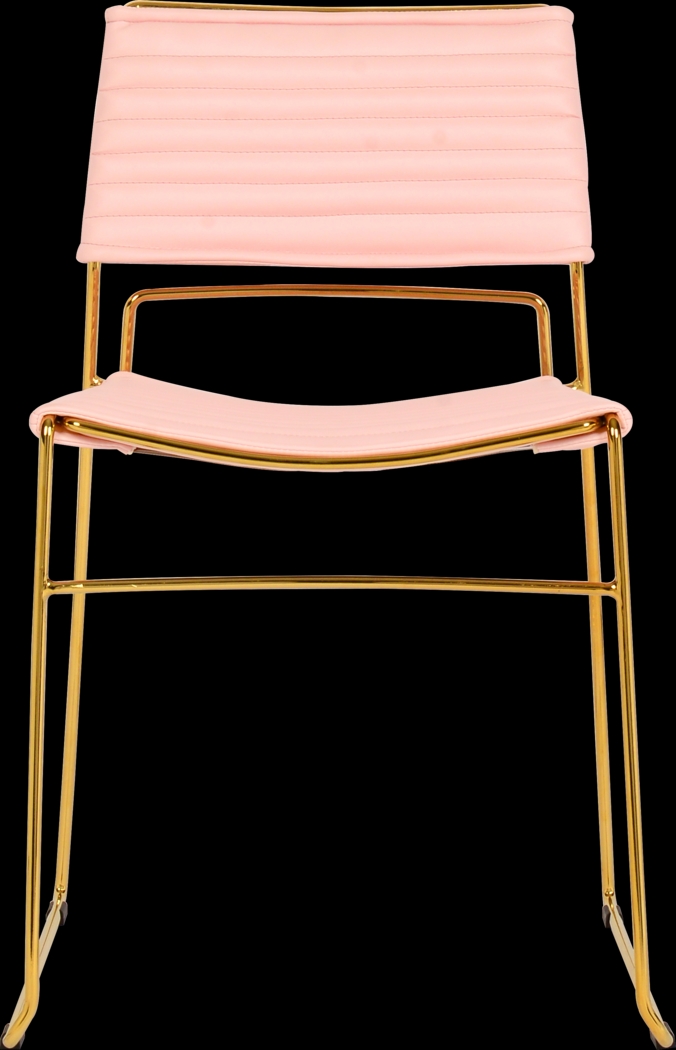Arapho Pink Dining Chair, Set of 2 - Thumbnail - Image 3