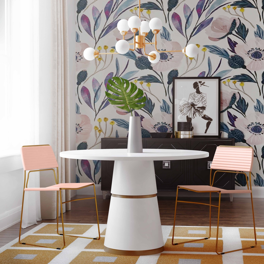 Arapho Pink Dining Chair, Set of 2 - Thumbnail - Image 6