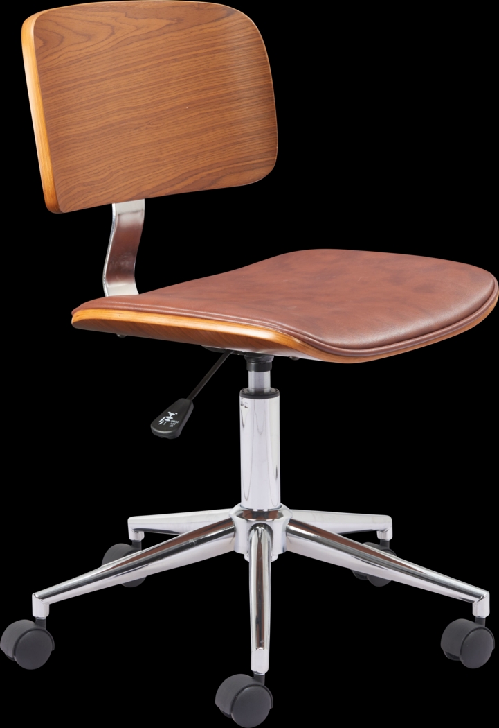 Arash Brown Office Chair - Thumbnail - Image 1
