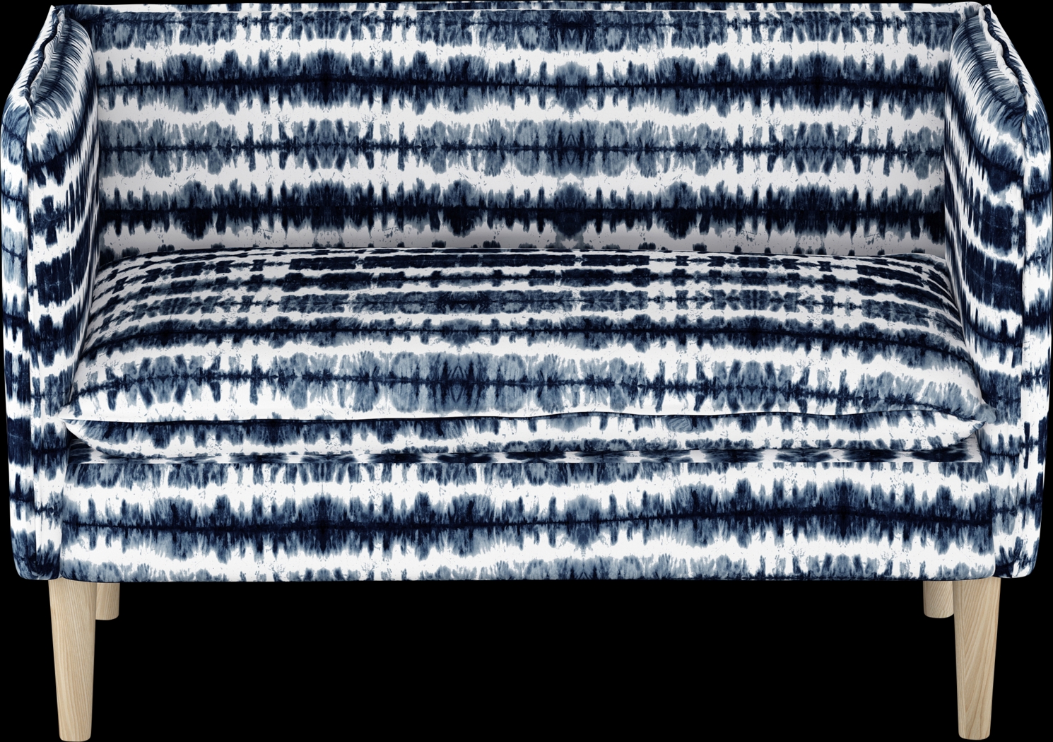 Aravis Navy Settee - Thumbnail - Image 2