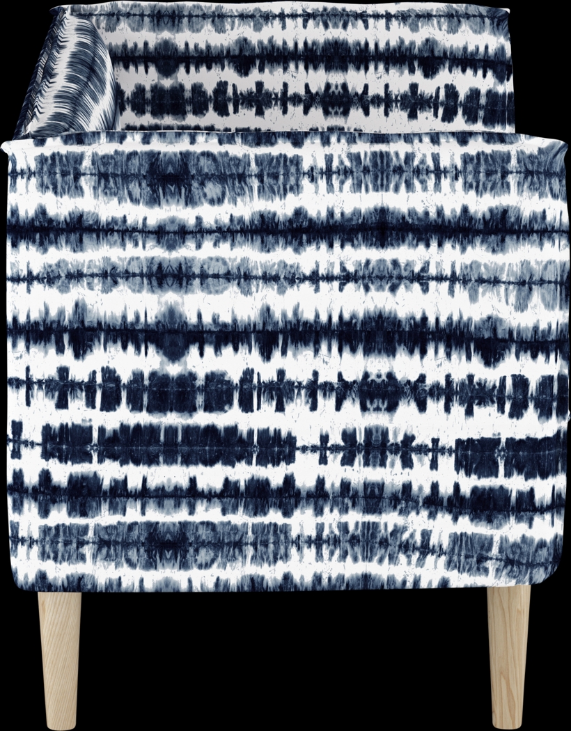 Aravis Navy Settee - Thumbnail - Image 3