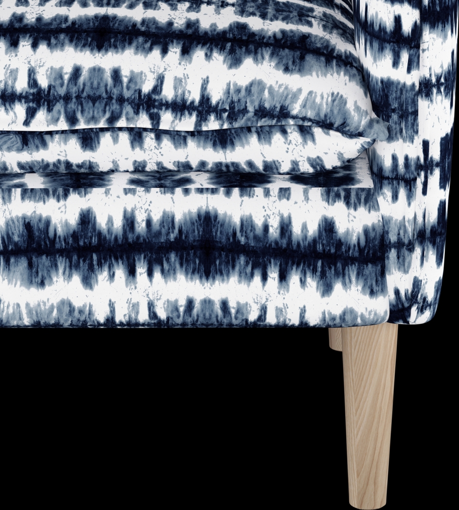 Aravis Navy Settee - Thumbnail - Image 4