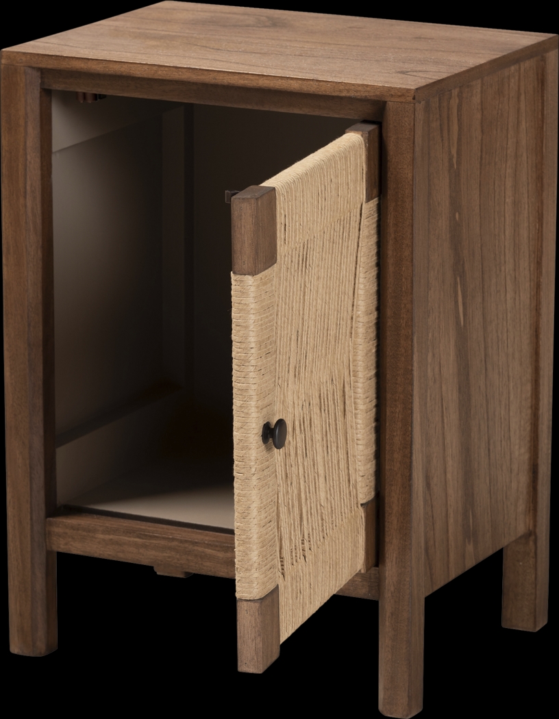 Arbawr Brown Nightstand - Thumbnail - Image 4