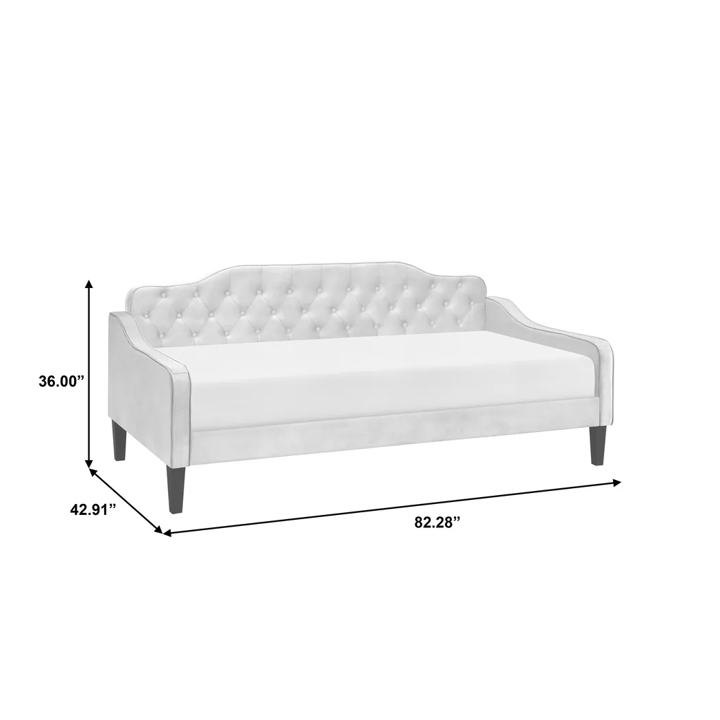 Arbellan Light Gray Twin Daybed - Thumbnail - Image 9