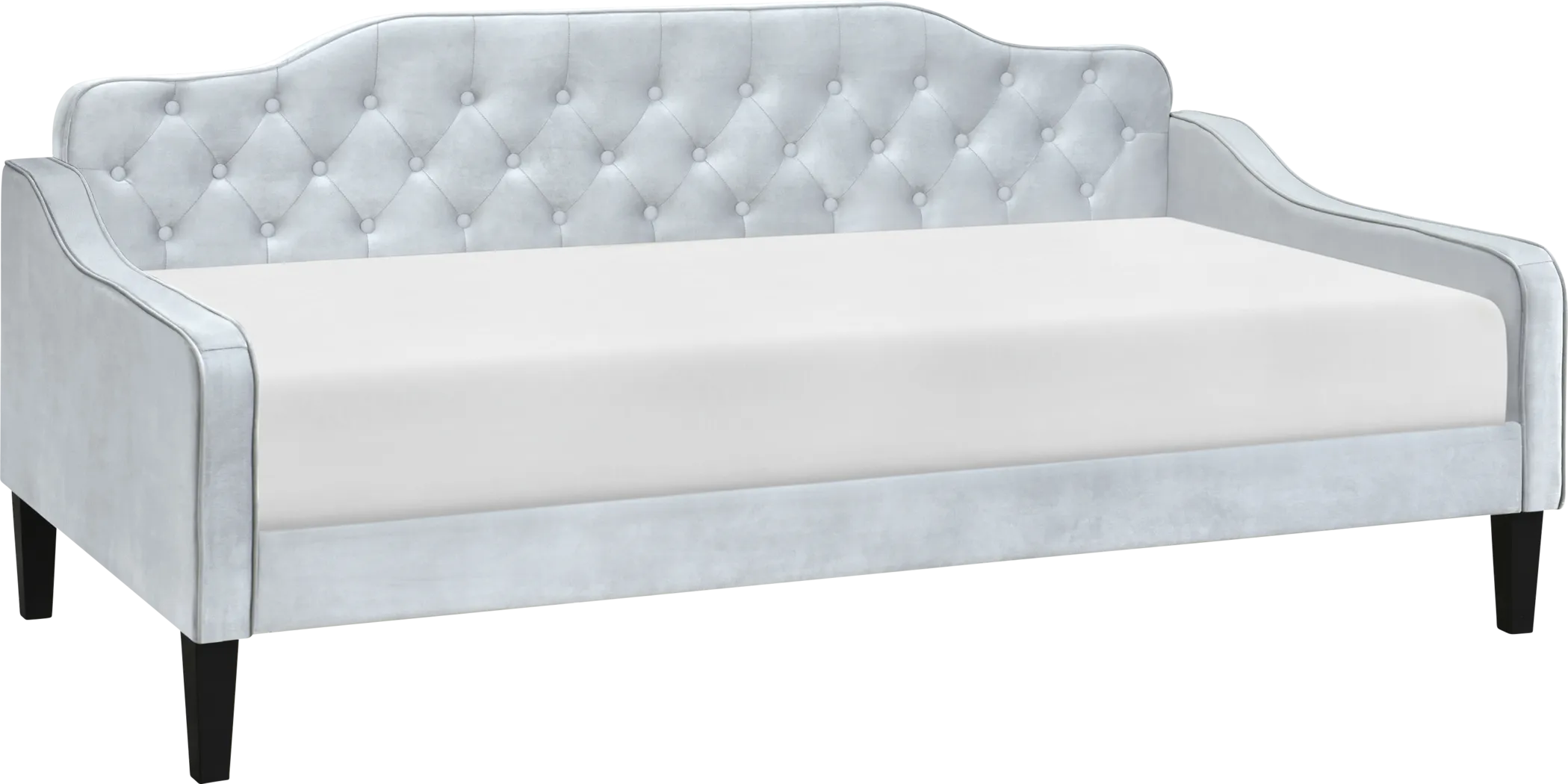 Arbellan Light Gray Twin Daybed - Thumbnail - Image 1