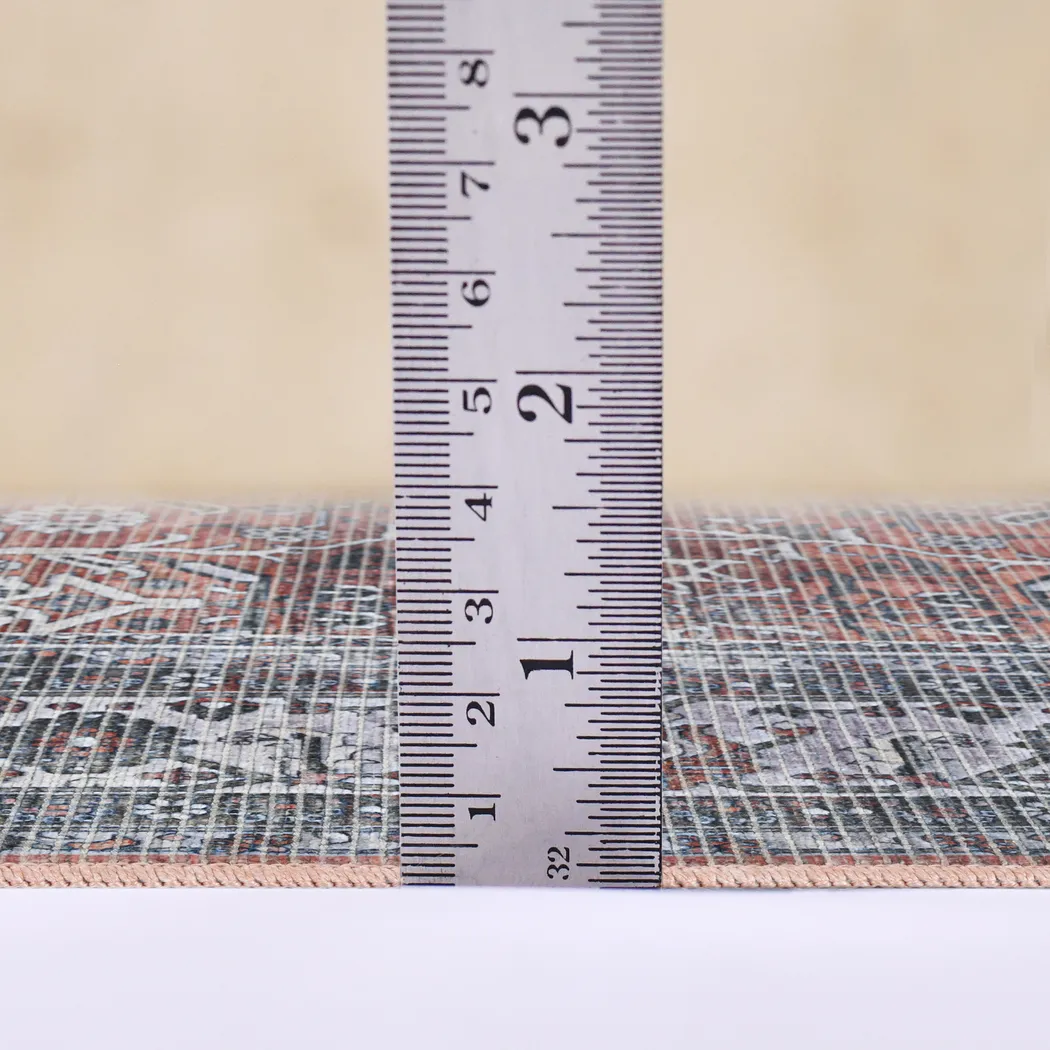 Arbelle Red 9'2 x 11'9 Machine Washable Rug - Thumbnail - Image 8