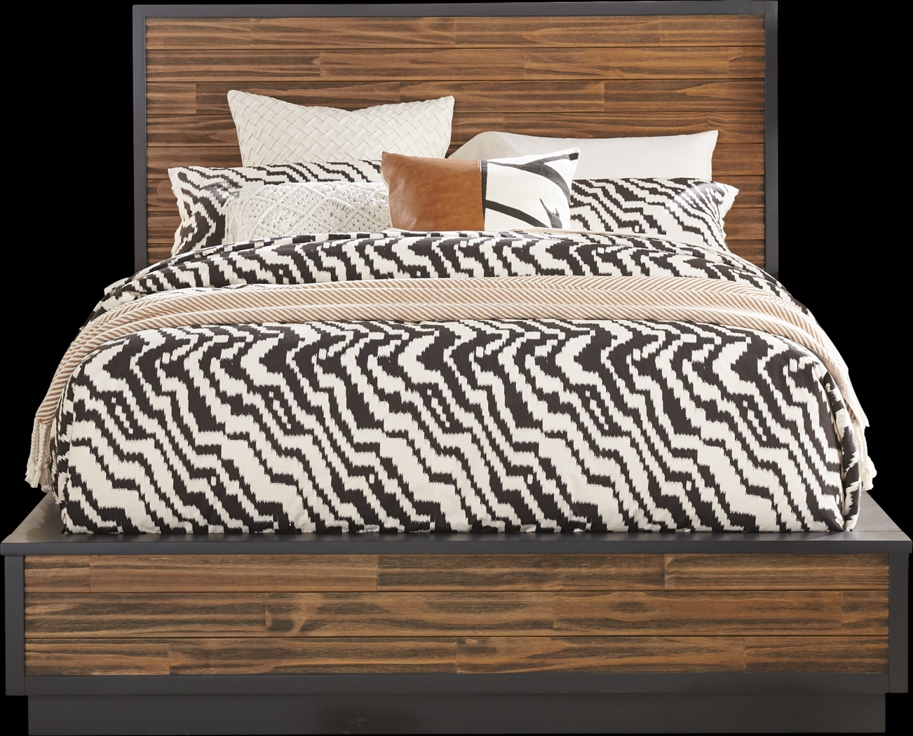 Arbor Trail Brown 7 Pc Queen Panel Bedroom - Thumbnail - Image 2