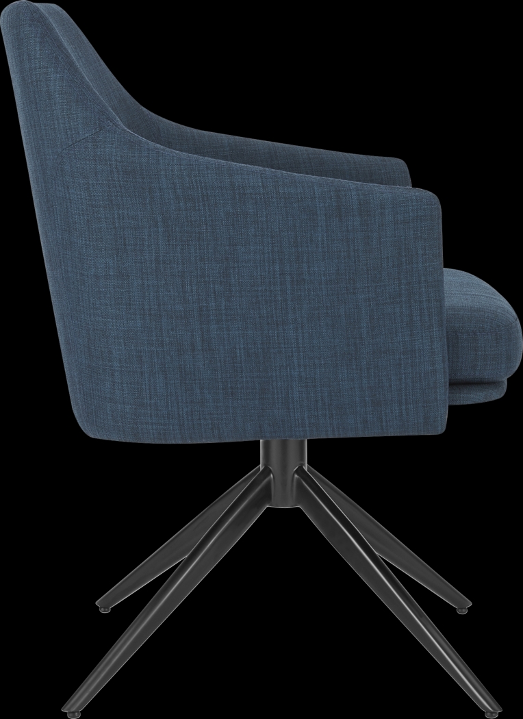 Arboredge Blue Arm Chair - Thumbnail - Image 4