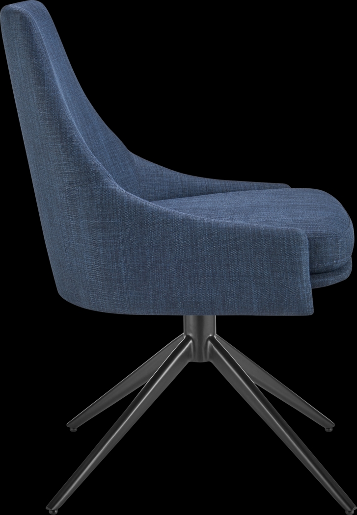 Arboredge Blue Side Chair - Thumbnail - Image 4
