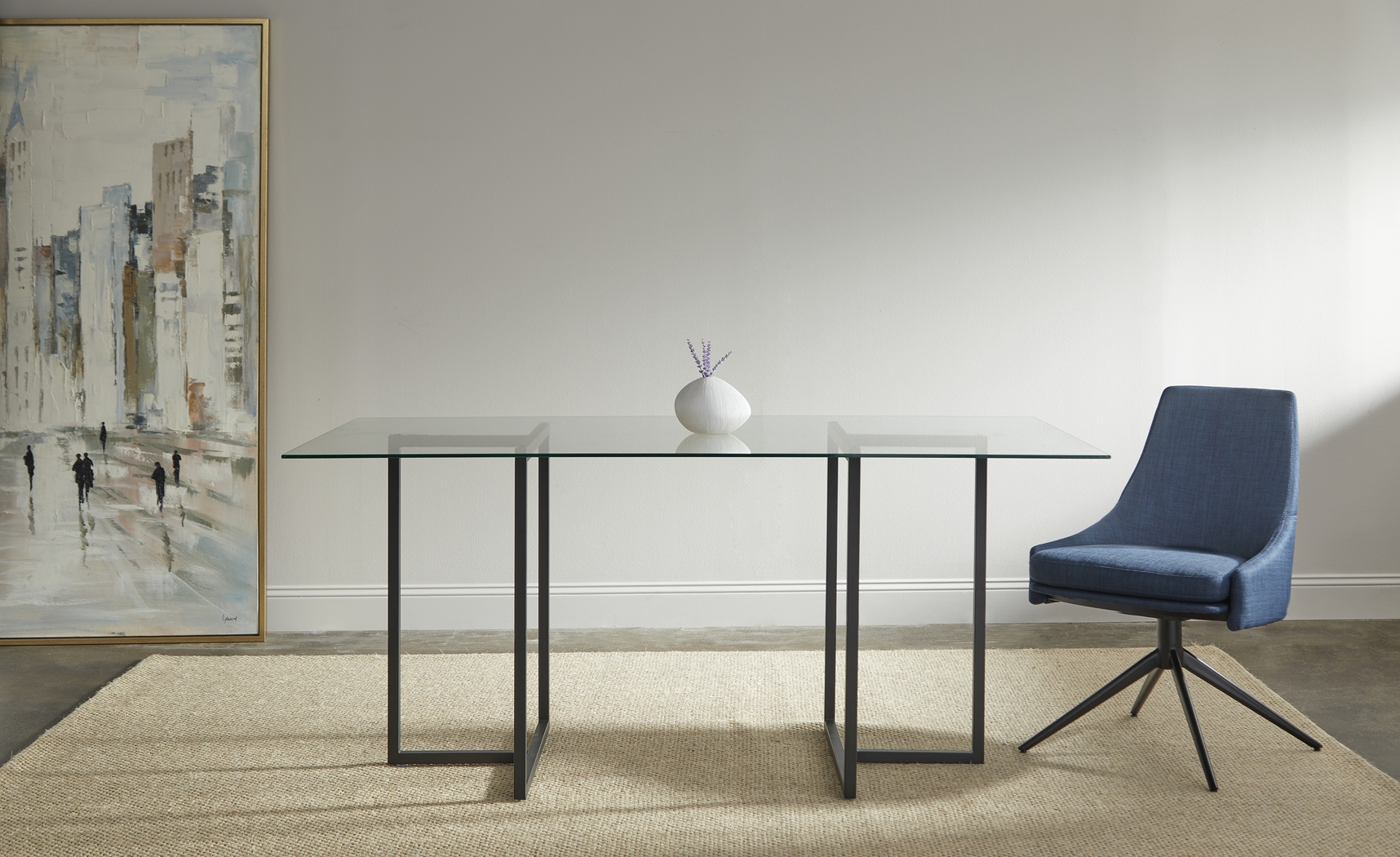 Arboredge Blue Side Chair - Thumbnail - Image 7