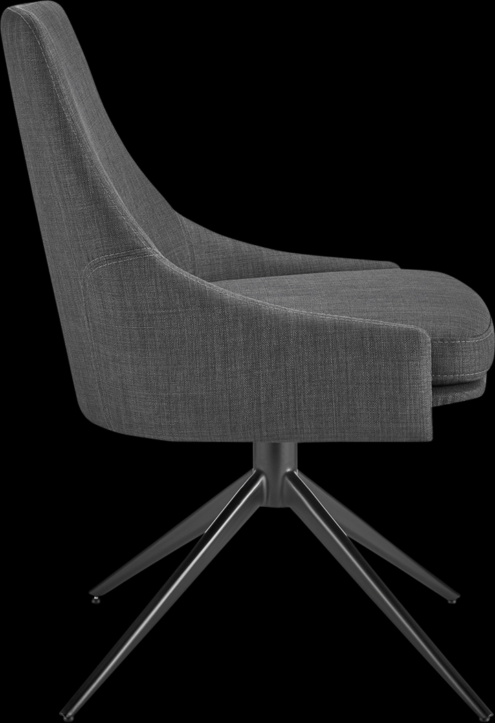 Arboredge Charcoal Side Chair - Thumbnail - Image 4