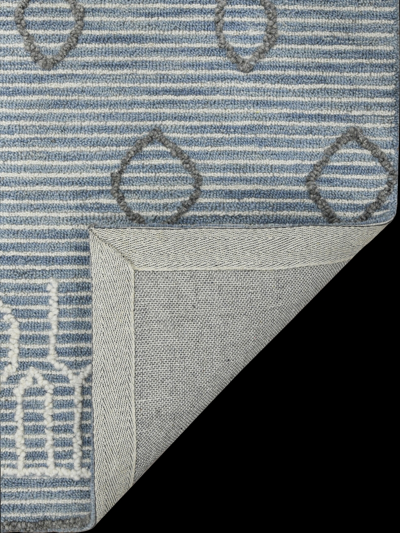 Arbornia Blue 5' x 8' Rug - Thumbnail - Image 3