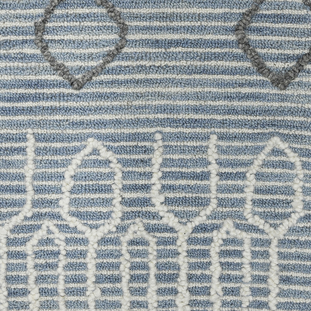 Arbornia Blue 5' x 8' Rug - Thumbnail - Image 7