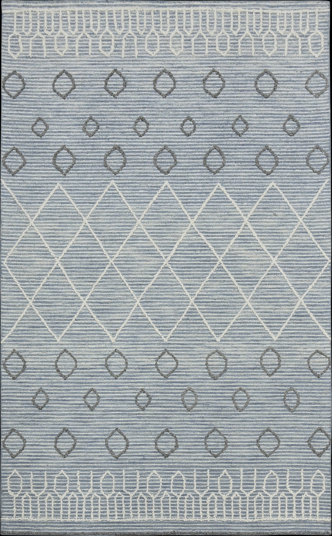 Arbornia Blue 5' x 8' Rug - Thumbnail - Image 1