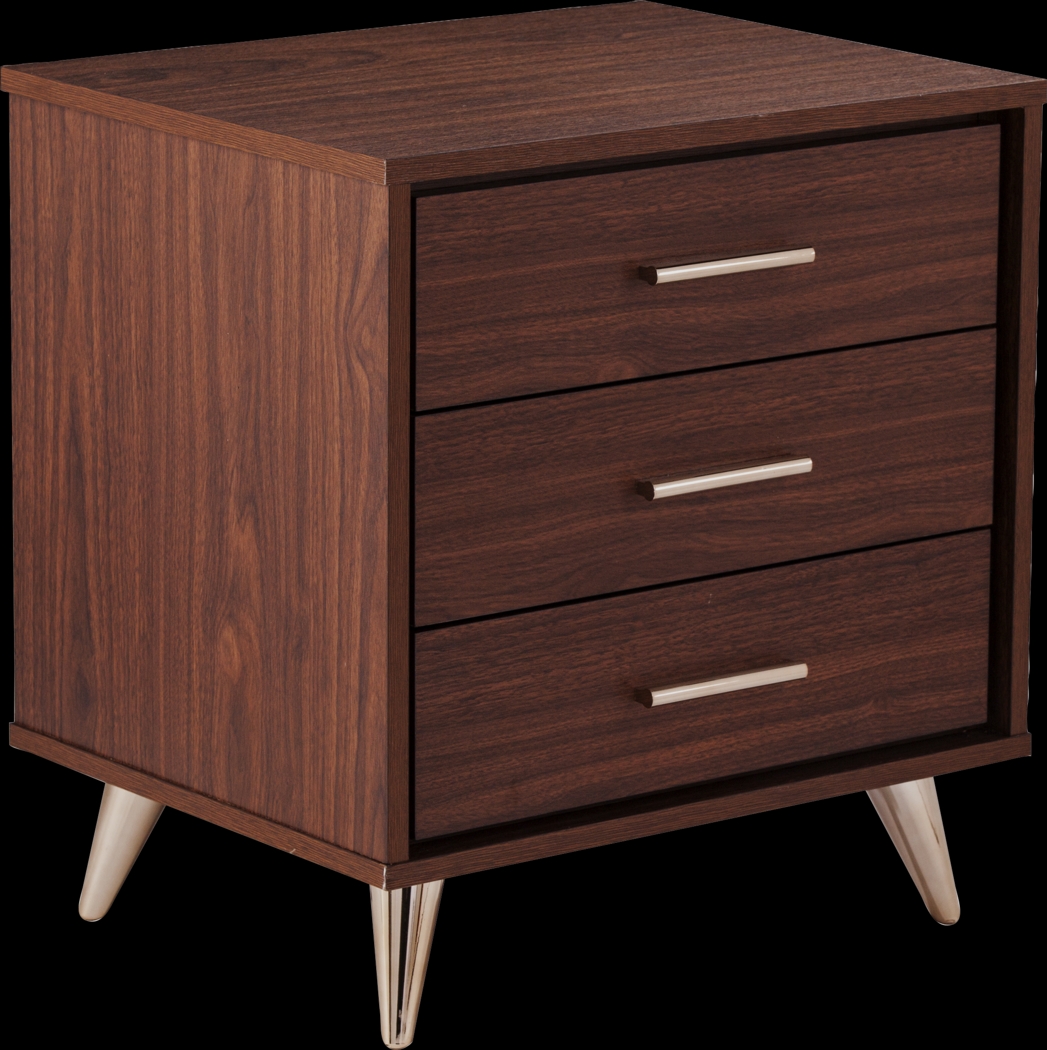 Arborvate Brown Nightstand - Thumbnail - Image 1