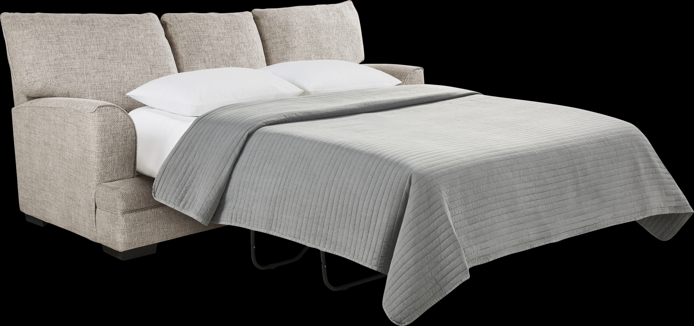 Arbour Hill Dove Gel Foam Sleeper Sofa - Thumbnail - Image 2