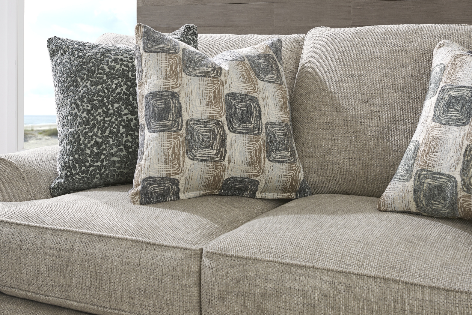 Arbour Hill Dove Gel Foam Sleeper Sofa - Thumbnail - Image 4