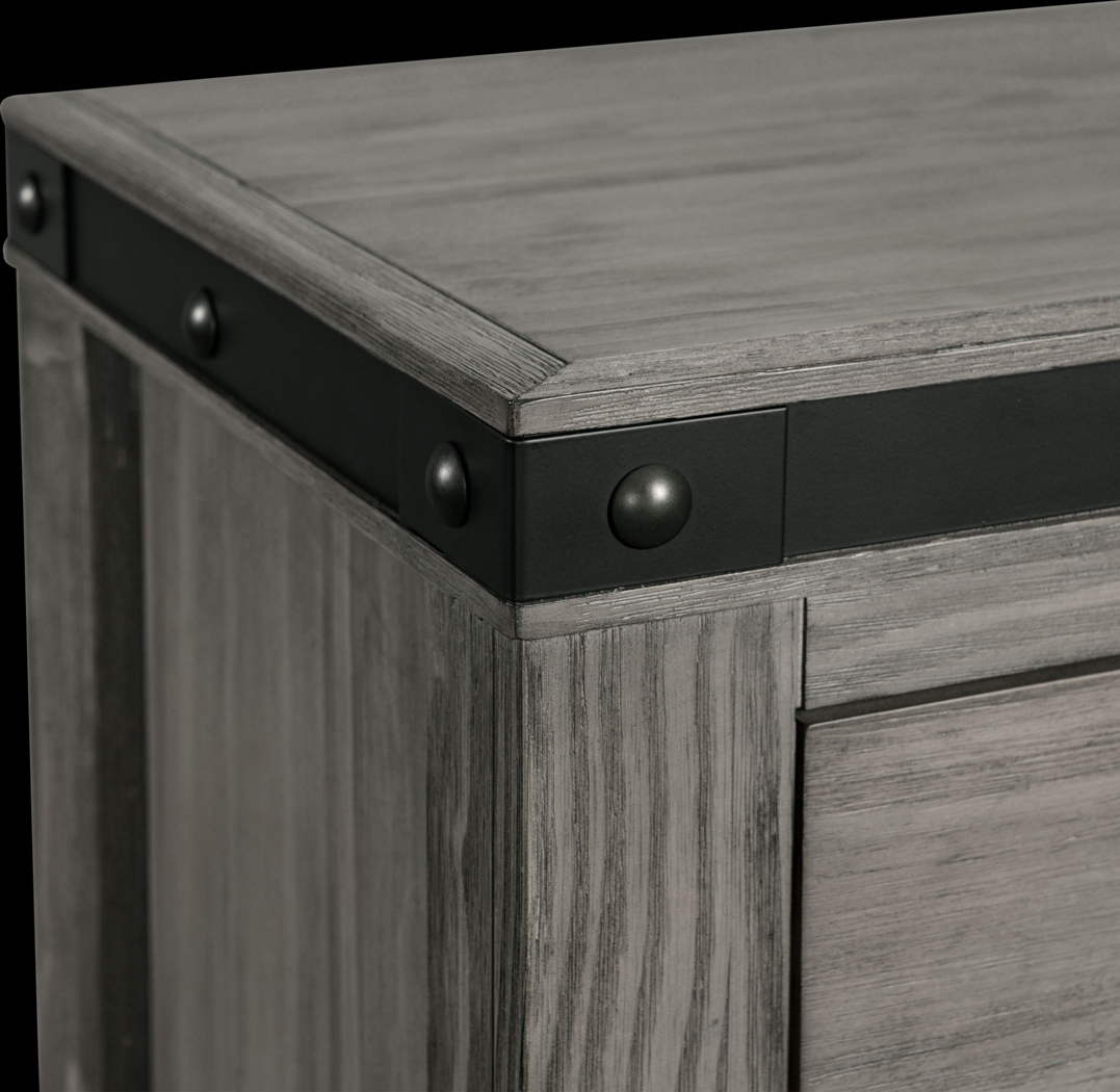 Arcaneman Gray Nightstand - Thumbnail - Image 8