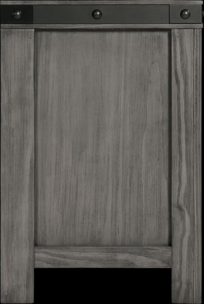 Arcaneman Gray Nightstand - Thumbnail - Image 1