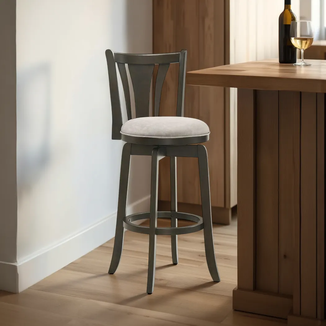 Arcanen II Dark Gray Barstool - Thumbnail - Image 2