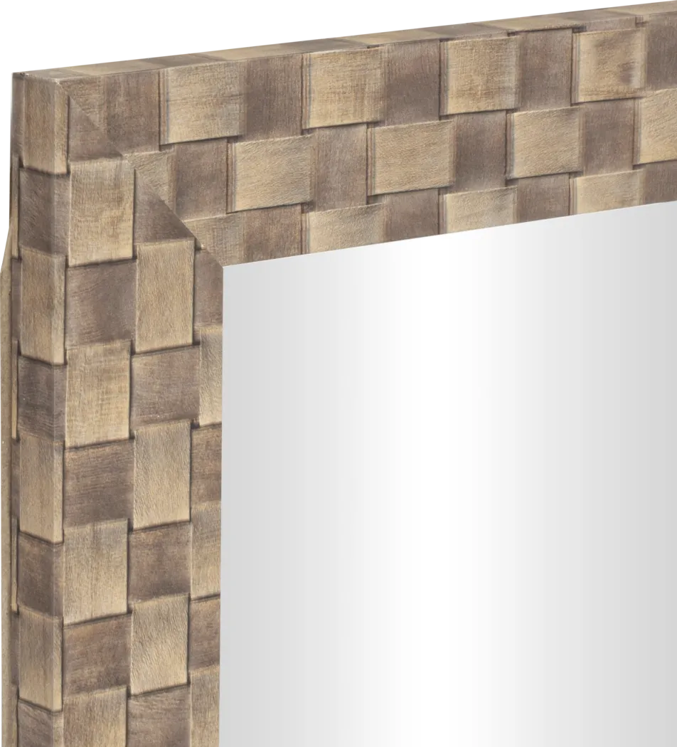 Arcanesys Brown Wall Mirror - Thumbnail - Image 4