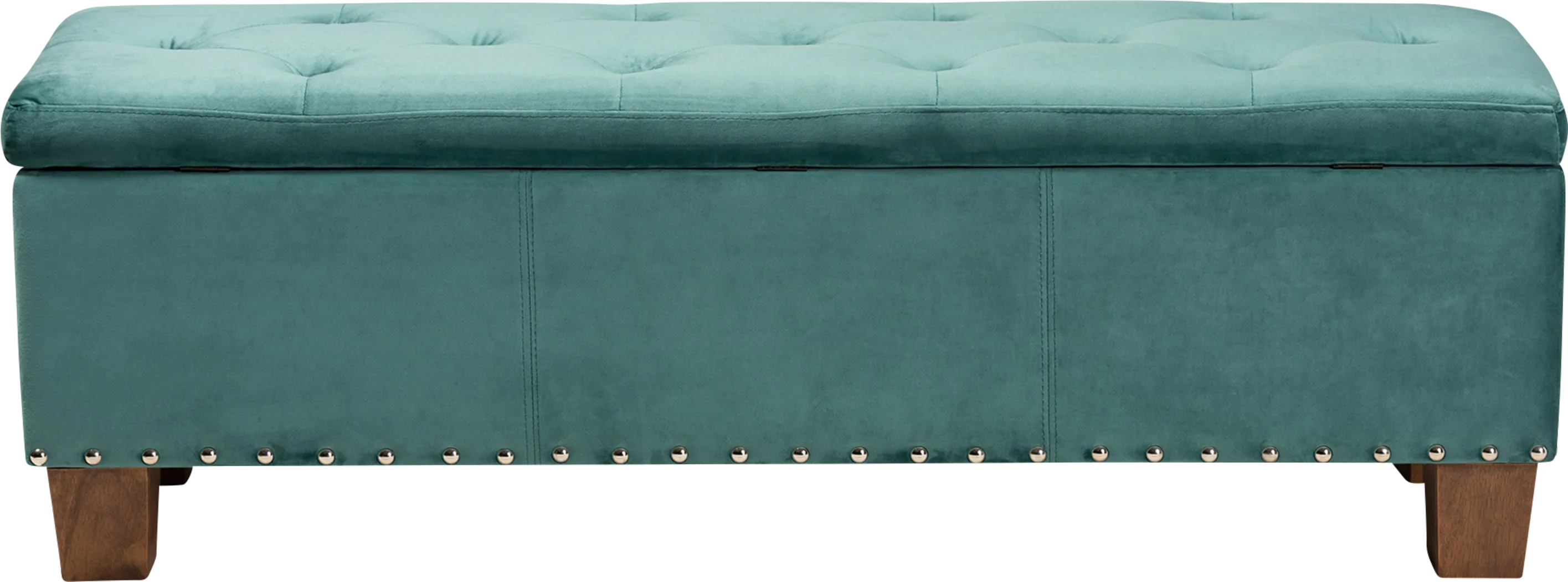 Arcanet Teal Storage Bench - Thumbnail - Image 8