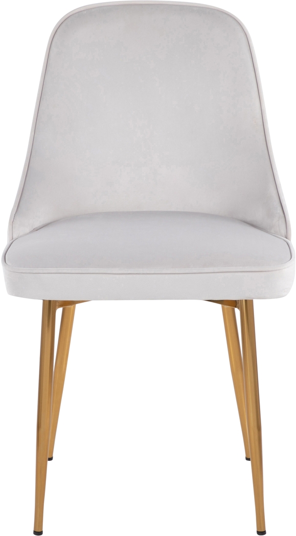 Arcellan White Side Chair, Set of 2 - Thumbnail - Image 6